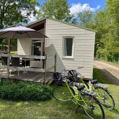 Chalet 5 personen - CONFORT 29 m² (2 kamers) + terras 11m² + TV