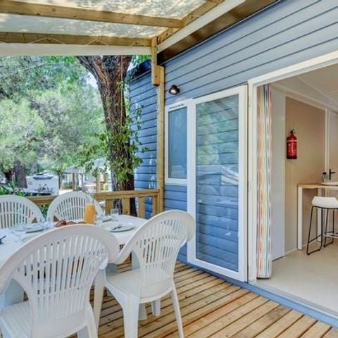 Stacaravan 6 personen - Stacaravan | Comfort XL | 3 slaapkamers | 6 pers. | Verhoogd terras