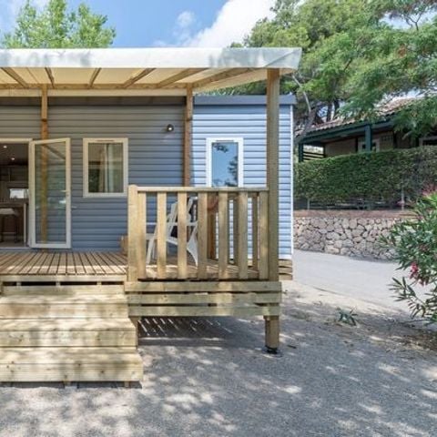 Stacaravan 6 personen - Stacaravan | Comfort XL | 3 slaapkamers | 6 pers. | Verhoogd terras