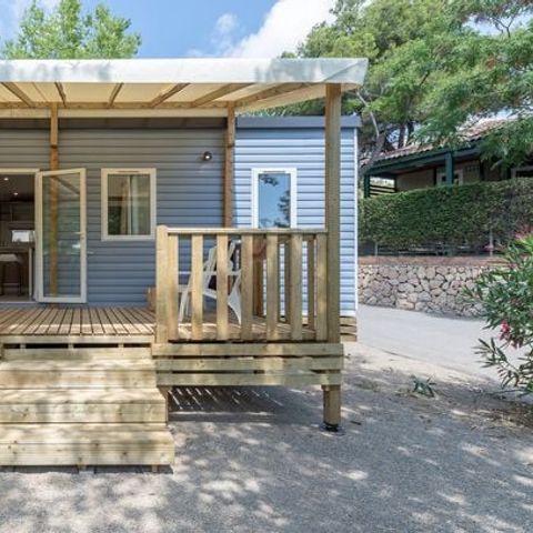 Stacaravan 6 personen - Stacaravan | Comfort XL | 3 slaapkamers | 6 pers. | Verhoogd terras