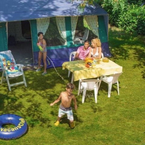 Tent 5 personen - FLEUVE - zonder sanitaire voorzieningen