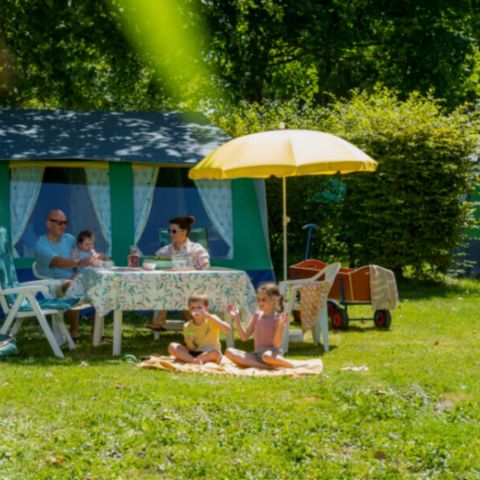Tent 5 personen - FLEUVE - zonder sanitaire voorzieningen