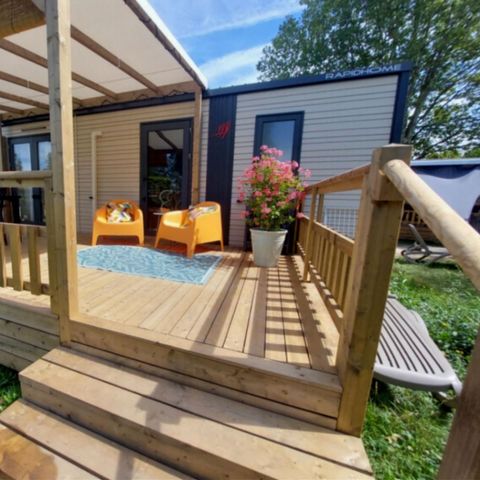 Stacaravan 5 personen - Stacaravan Prestige 4+1 personen & Airco