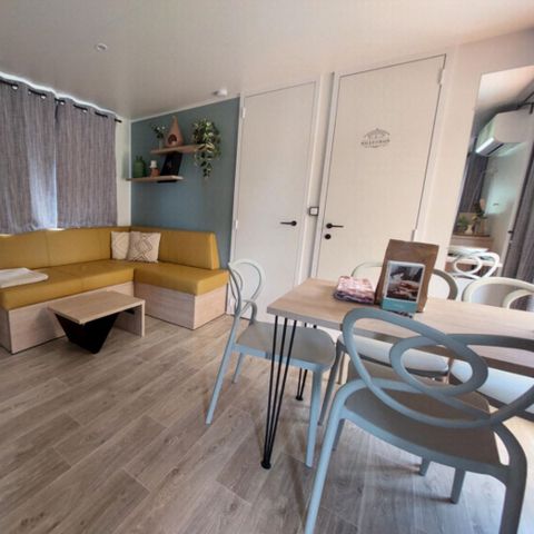 Stacaravan 5 personen - Stacaravan Prestige 4+1 personen & Airco