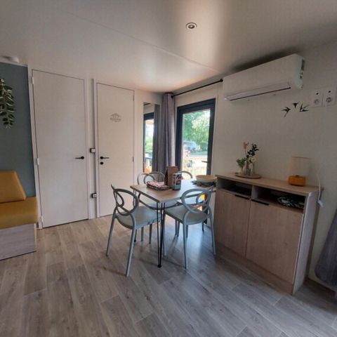 Stacaravan 5 personen - Stacaravan Prestige 4+1 personen & Airco