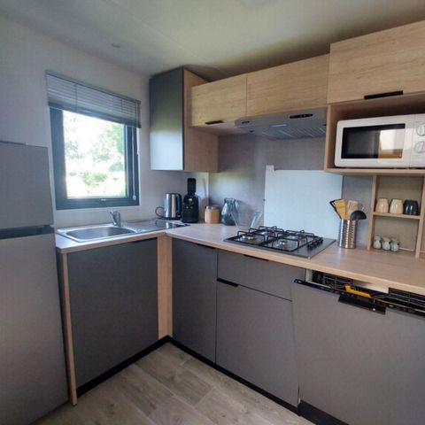 Stacaravan 5 personen - Stacaravan Prestige 4+1 personen & Airco