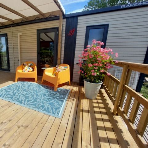 Stacaravan 5 personen - Stacaravan Prestige 4+1 personen & Airco