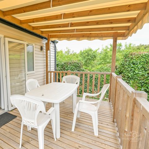 Stacaravan 4 personen - Confort+ - 24m² - 2 kamers