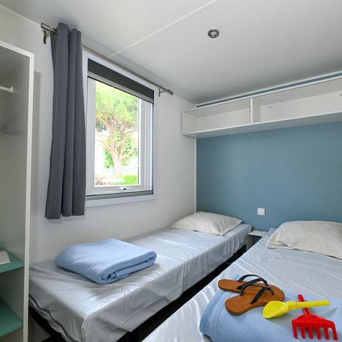 Stacaravan 6 personen - Confort+ - 33m² - 3 kamers