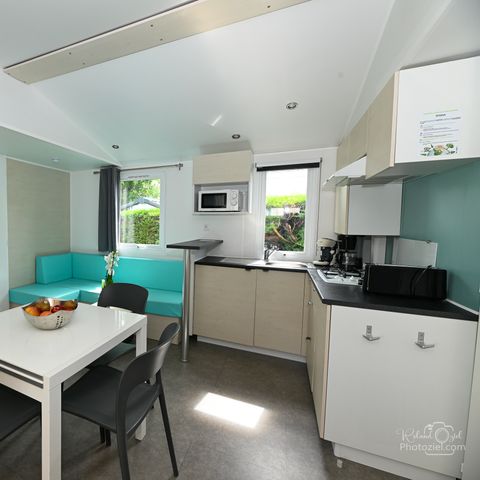 Stacaravan 6 personen - Confort+ - 33m² - 3 kamers