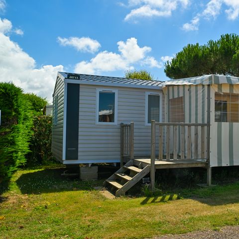 Stacaravan 6 personen - Confort+ - 33m² - 3 kamers