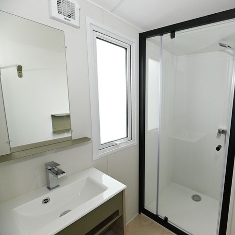 Stacaravan 4 personen - Privilège - 28m² - 2 kamers