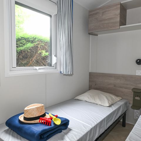 Stacaravan 4 personen - Privilège - 28m² - 2 kamers