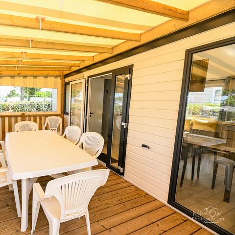 Stacaravan 6 personen - Privilège - 34m² - 3 kamers