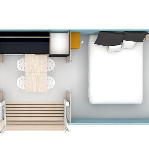 Safaritent 2 personen - Bungalow Coco lief