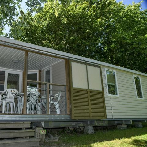 Stacaravan 6 personen - Soléo MRI 38m², 3 kamers (2011)