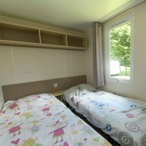 Stacaravan 6 personen - Soléo MRI 38m², 3 kamers (2011)