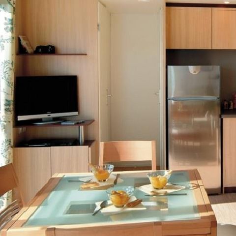 Stacaravan 4 personen - Nautil home - 37 m² - 2 slaapkamers + dressing (2014)