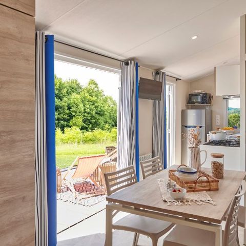 Stacaravan 8 personen - 8 persoons 3 slaapkamer 33m² stacaravan vrije tijd