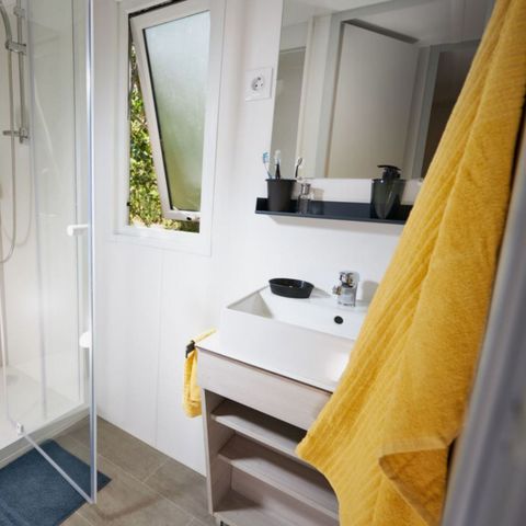 Stacaravan 6 personen - Comfort stacaravan 6 personen 2 slaapkamers 2 badkamers