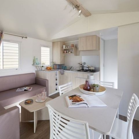 Stacaravan 8 personen - Mobile-home Leisure 8 personen 3 slaapkamers 30m ² (30m ²)