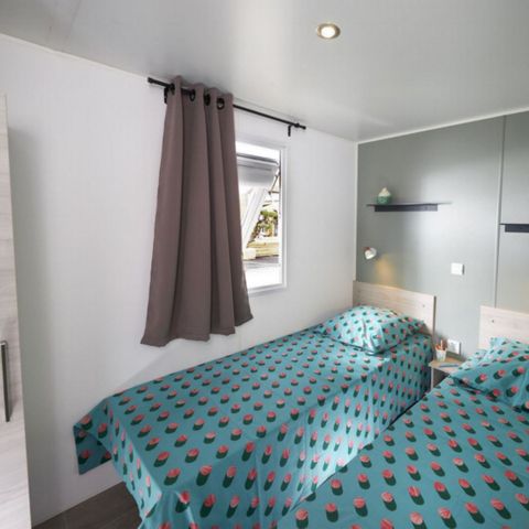Stacaravan 6 personen - Comfort stacaravan 6 personen 2 slaapkamers 2 badkamers