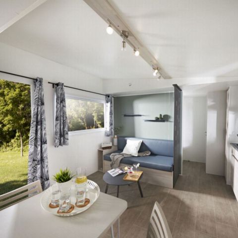 Stacaravan 6 personen - Comfort stacaravan 6 personen 2 slaapkamers 2 badkamers