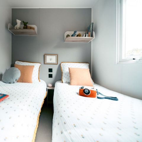 Stacaravan 5 personen - Stacaravan Evasion 5 personen 2 kamers 23m² - Stacaravan voor 5 personen