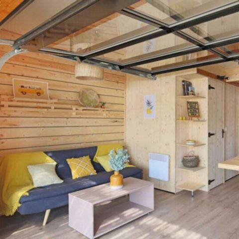 Chalet 5 personen - Chalet Evasion 5 slaapplaatsen, 2 slaapkamers, 25m².