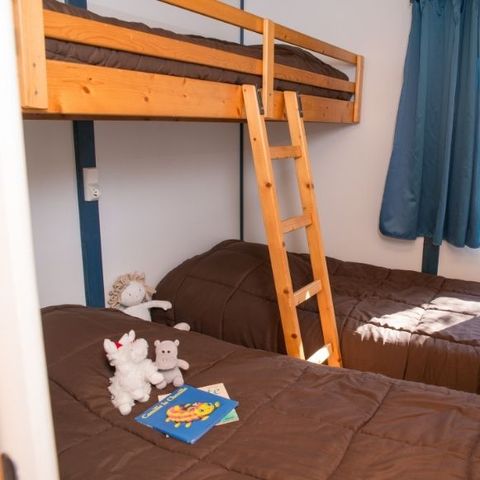 Chalet 5 personen - Chalet Evasion 5 slaapplaatsen, 2 slaapkamers, 30m².