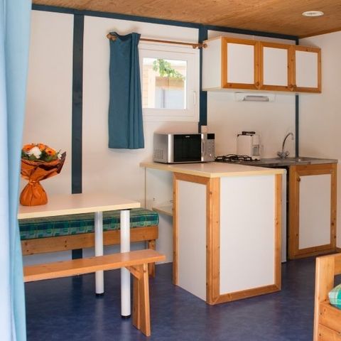 Chalet 5 personen - Chalet Evasion 5 slaapplaatsen, 2 slaapkamers, 30m².
