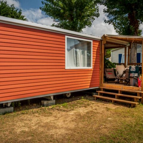 Stacaravan 7 personen - Stacaravan Evasion 7 personen 2 kamers 28m² - Stacaravan voor 7 personen