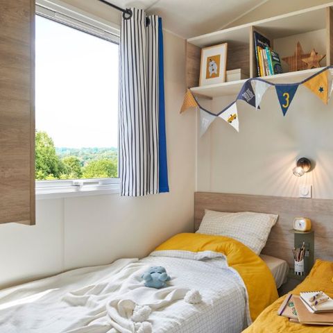 Stacaravan 8 personen - 8 persoons 3 slaapkamer 33m² stacaravan vrije tijd