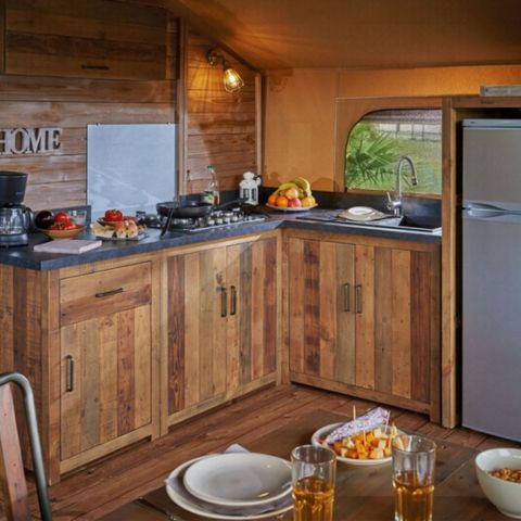 Lodge 7 personen - Lodge Evasion 7 slaapplaatsen 2 slaapkamers 34m² (2 slaapkamers)