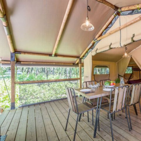 Lodge 4 personen - Lodge Cocoon voor 4 personen 2 slaapkamers 23m² (23m²)