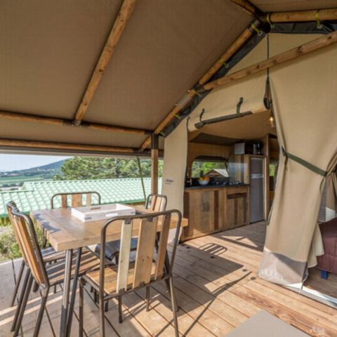 Lodge 4 personen - Lodge Cocoon voor 4 personen 2 slaapkamers 23m² (23m²)