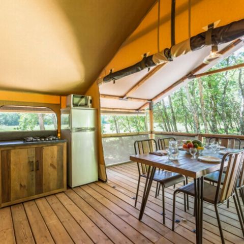 Lodge 4 personen - Lodge Cocoon voor 4 personen 2 slaapkamers 23m² (23m²)