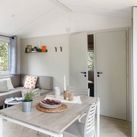 Stacaravan 6 personen - EVASIE - 2 slaapkamers - TV