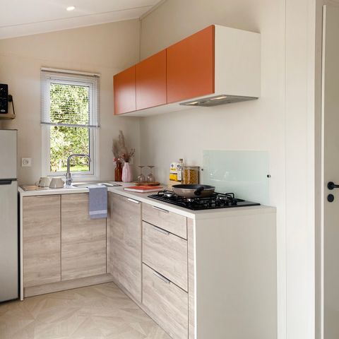 Stacaravan 6 personen - EVASIE - 2 slaapkamers - TV