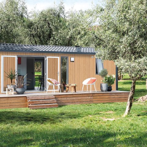 Stacaravan 6 personen - EVASIE - 2 slaapkamers - TV