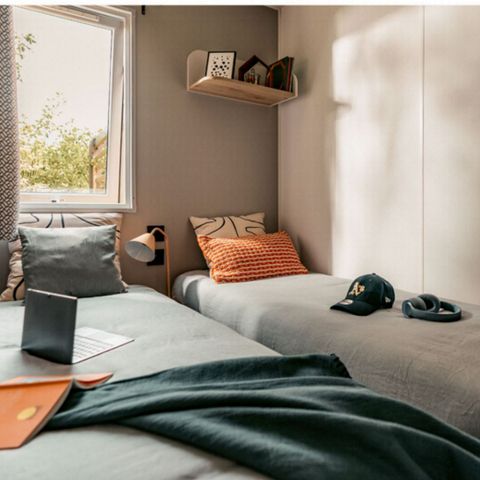 Stacaravan 8 personen - Comfort stacaravan voor 8 personen 4 slaapkamers 2 badkamers