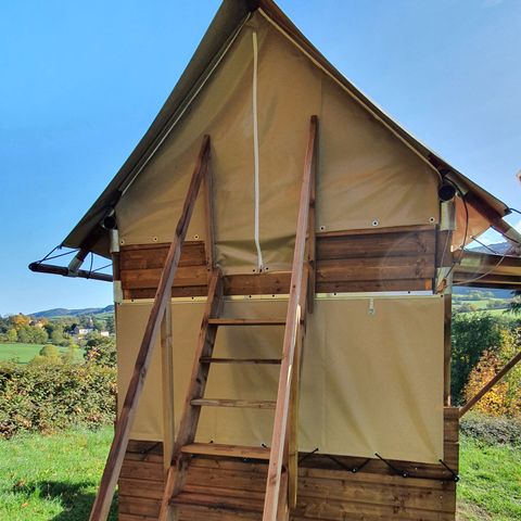 Safaritent 2 personen - Standaard bivaktent - 5m² - Frankrijk