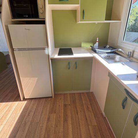 Chalet 4 personen - Chalet Standaard 28m² - 2 kamers - overdekt terras