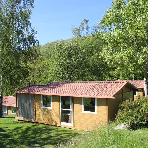 Chalet 4 personen - Chalet Standaard 28m² - 2 kamers - overdekt terras