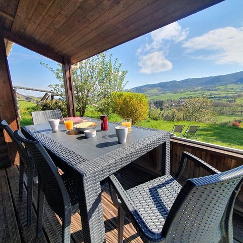 Chalet 4 personen - Chalet Tradition Standard 28m² - 2 kamers - overdekt terras