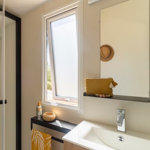 Stacaravan 4 personen - Cottage Privilège TV LV - 2 slaapkamers - 4 slaapplaatsen