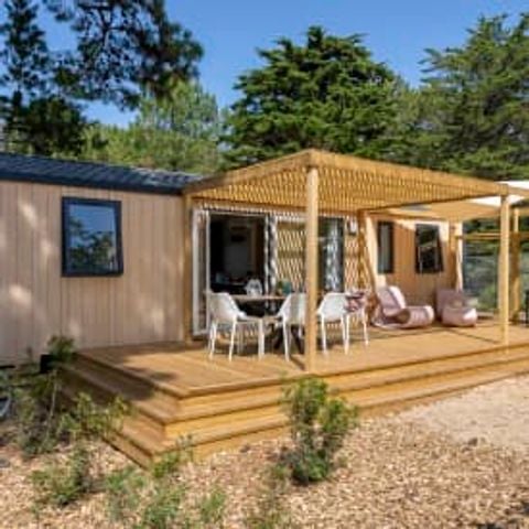Stacaravan 6 personen - Cottage Pêcheries 6p 3ch 2SDB PREMIUM