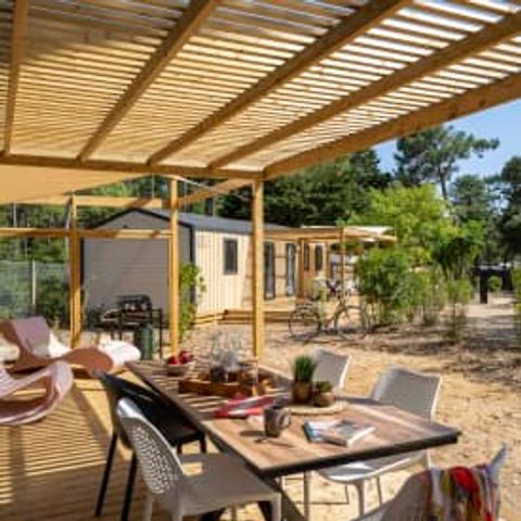 Stacaravan 6 personen - Cottage Pêcheries 6p 3ch 2SDB PREMIUM