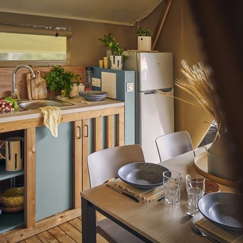 Lodge 5 personen - 26m² 'Tente Lodge' bungalowtent