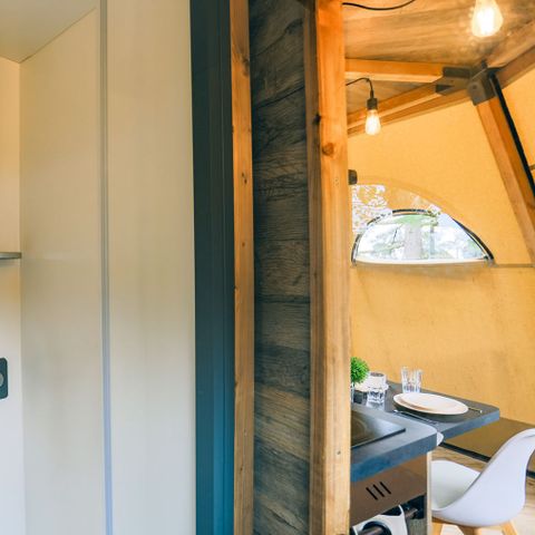 UNIEKE ACCOMMODATIE 4 personen - TIPI 4 PERS- 2 slaapkamers